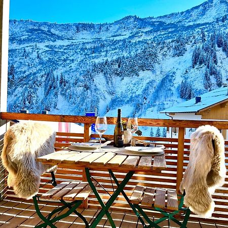Sonniges Bergblick-Appartement 다뮐스 외부 사진