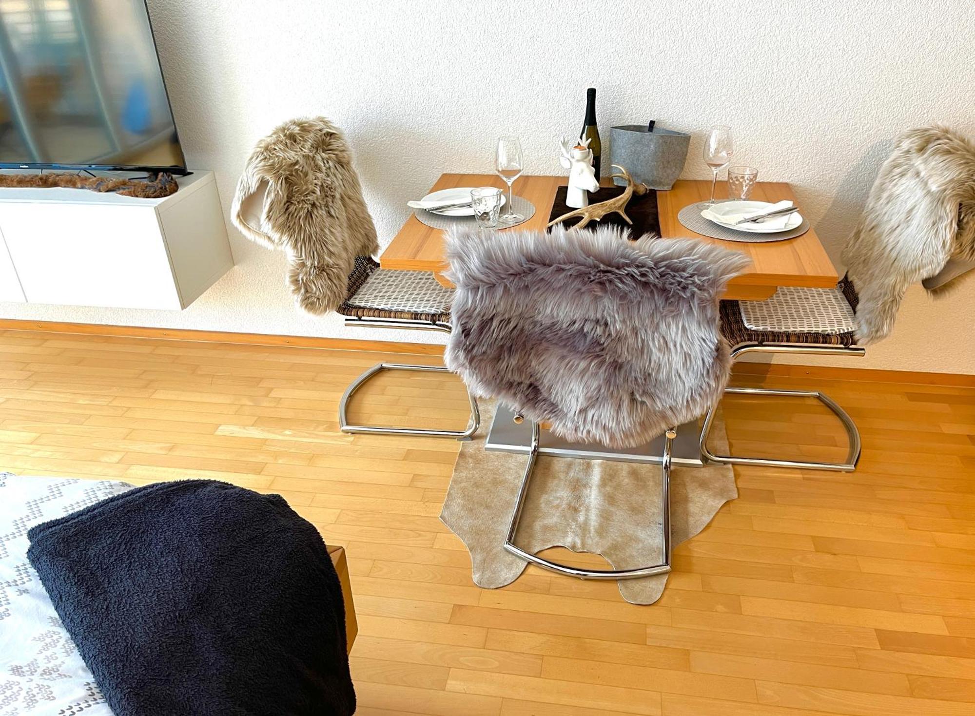 Sonniges Bergblick-Appartement 다뮐스 외부 사진